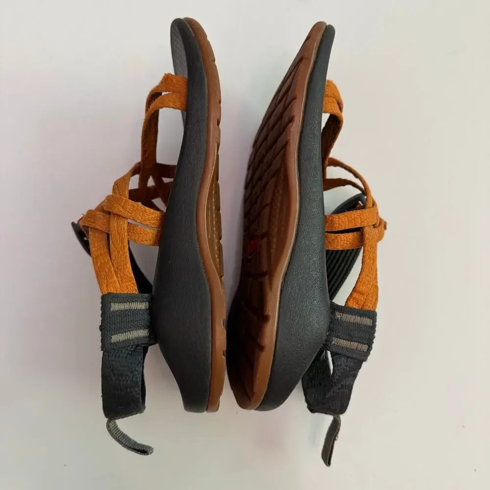 Chacos Shoes Kids 1 Junior Orange Sandals Performance Footwear J180277